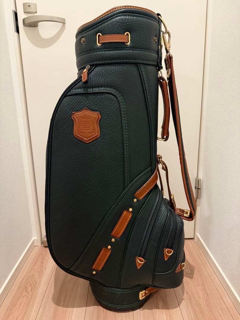 牛革 HONMA ホンマ ヘリテイジ キャディバッグ ゴルフバッグ 廃盤品