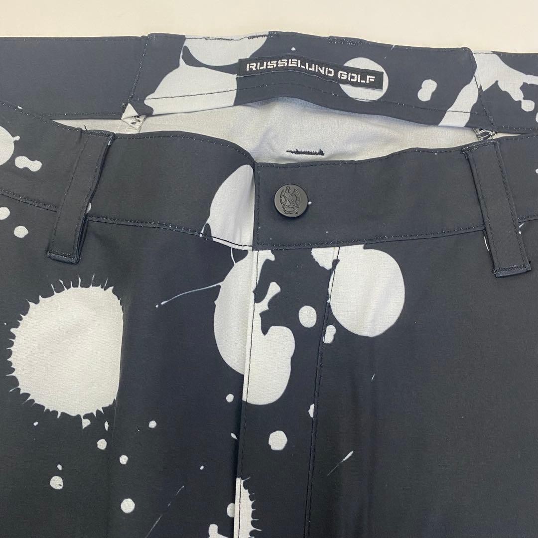 ラッセルノ　ブラック ナイロン　ゴルフ　トップス　パンツ