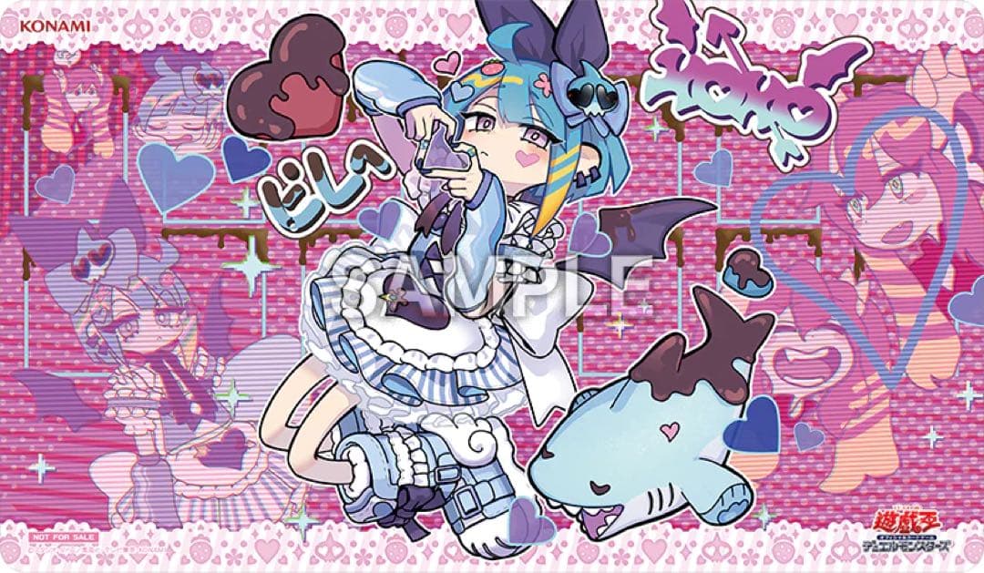 遊戯王OCG プレイマット Live☆Twin リィラ・スウィート