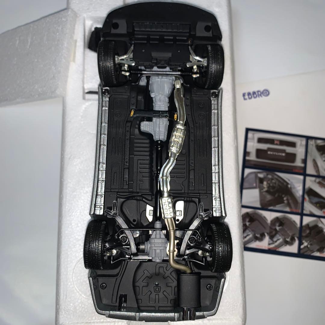 エブロ　日産スカイラインGT-R（R 34）VスペックⅡ 1/24 シルバー