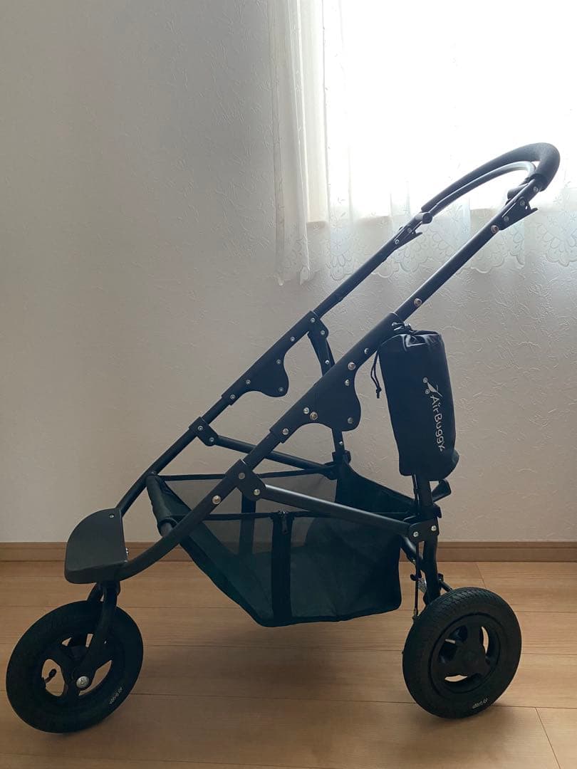 ら*る様 【極美品】エアバギー AIRBUGGY フレームのみ ブラック 黒 ペ