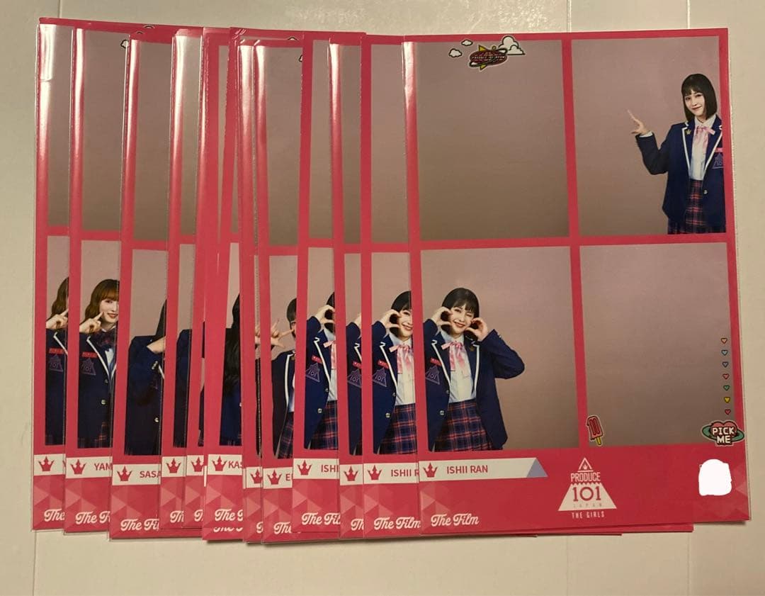 IS:SUE ME:1 PRODUCE101 THE GIRLS 4カット