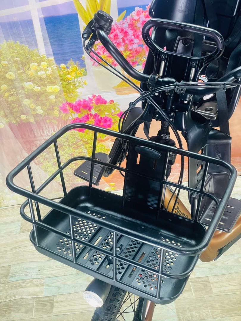 ギュットアニーズ2019年⭐️16AH！子供乗せ電動アシスト自転車Y3246