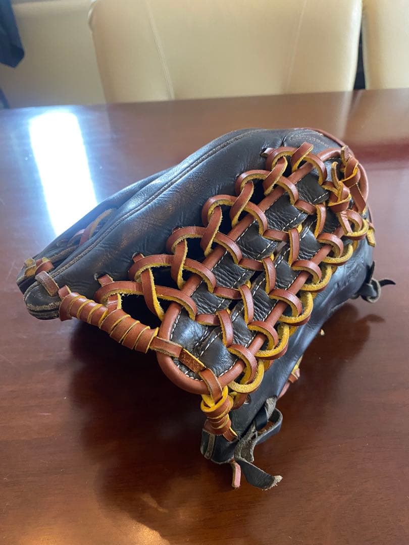 Nike 野球用レザーグローブ 黒