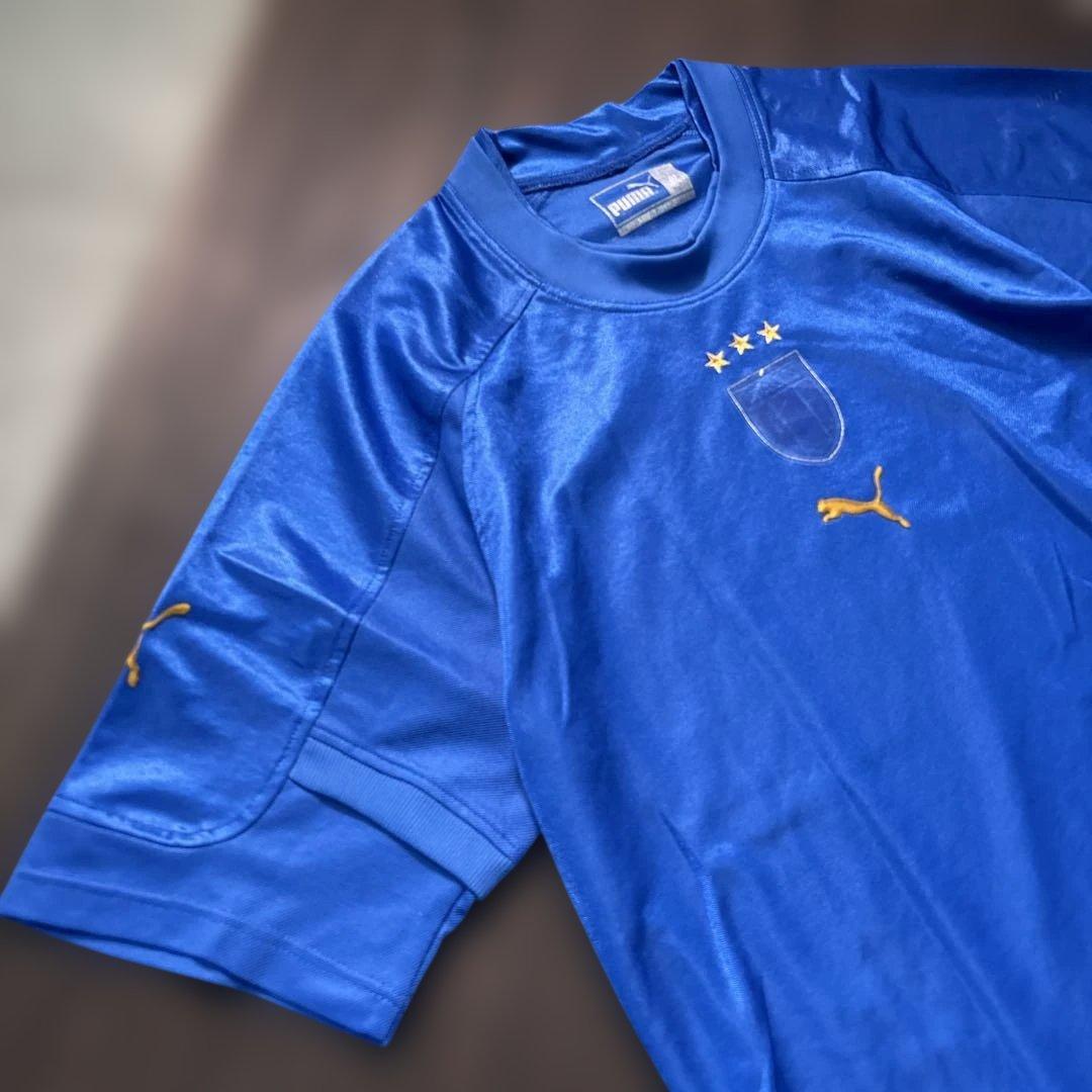 8SM2 PUMA イタリア代表　ゲームシャツ　00’s ロベルト・バッジョ古着