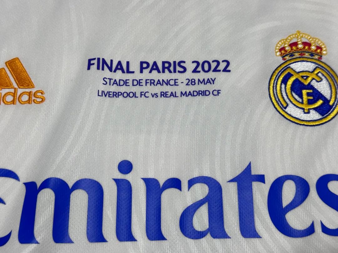 正規品　レアルマドリード　2021/22 チャンピオンズリーグ決勝戦ベンゼマ