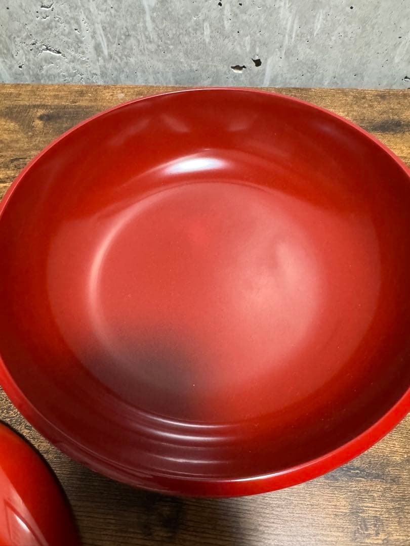 琉球漆器 丸型菓子器 松竹梅 ほぼ未使用