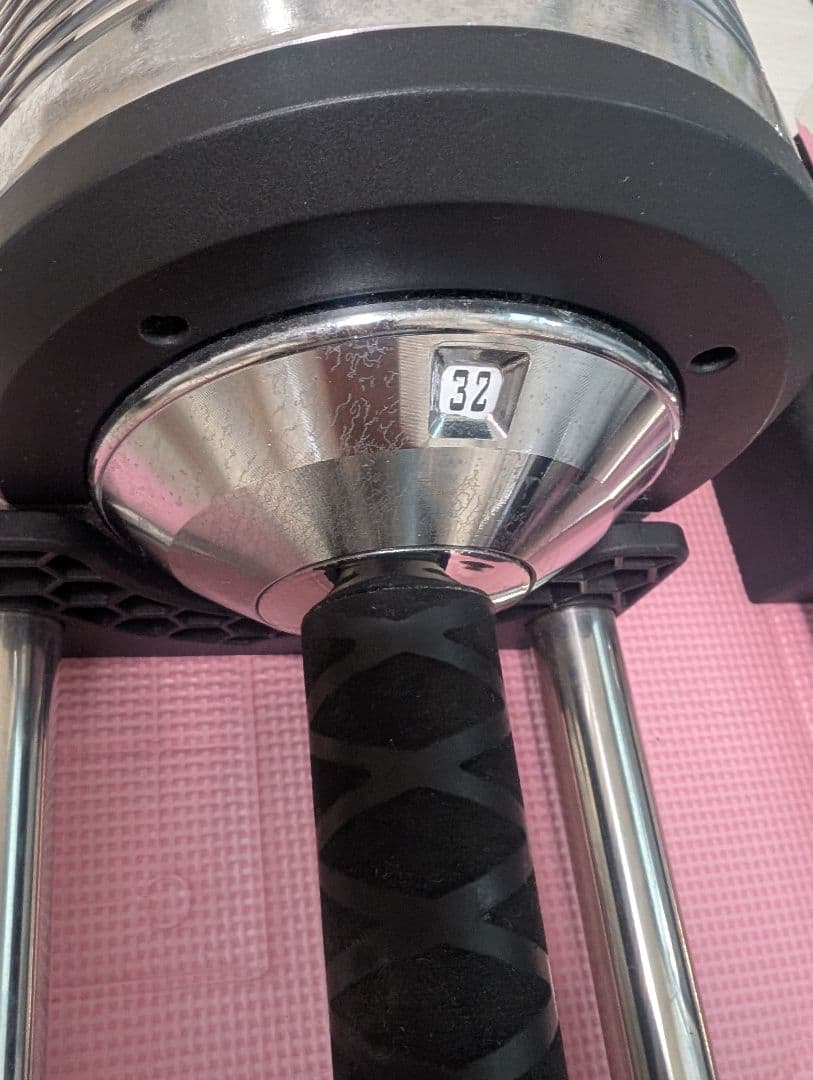 【送料込】ライシン 32kg 1kg刻み 可変式ダンベル NO.1