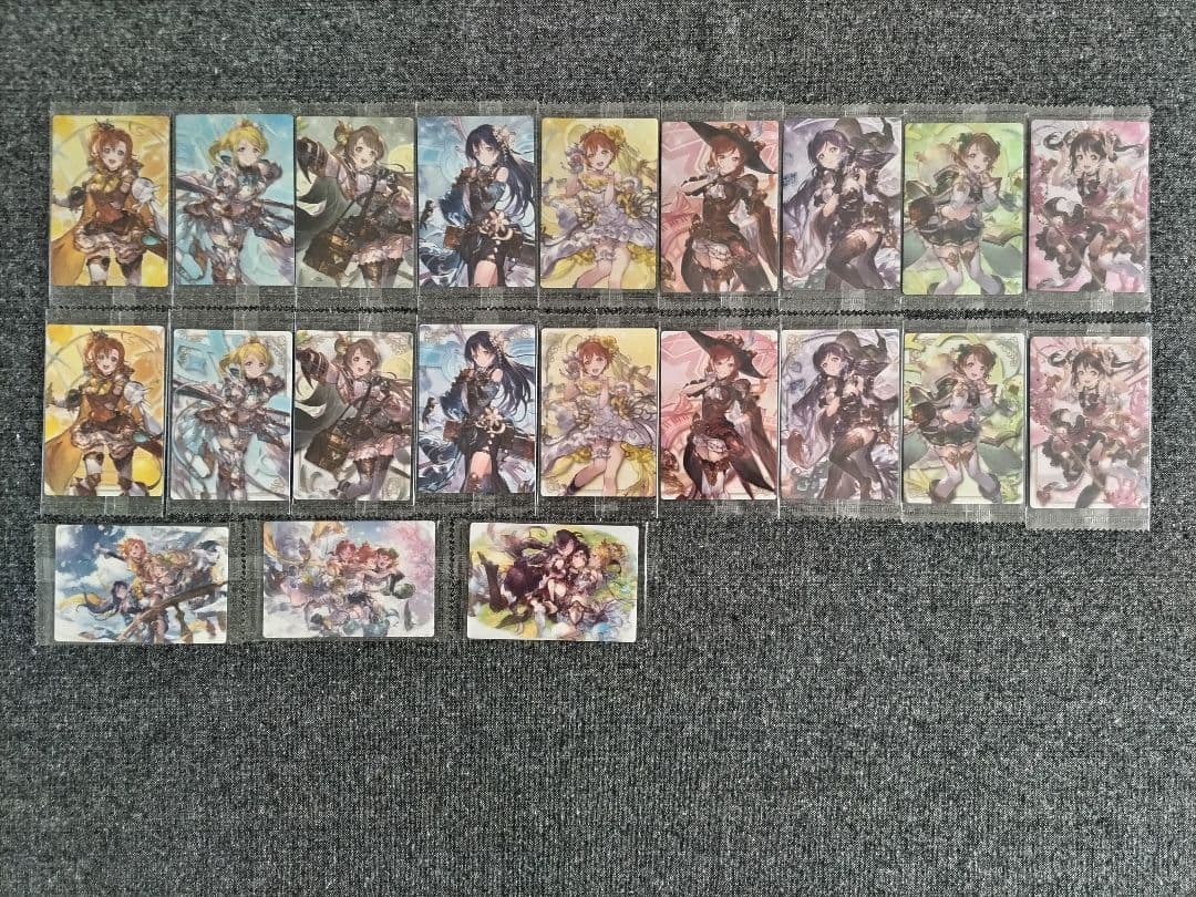 ラブライブ!　ウエハース1〜7＋劇場版1〜2　グラブル　全種コンプ　全308枚