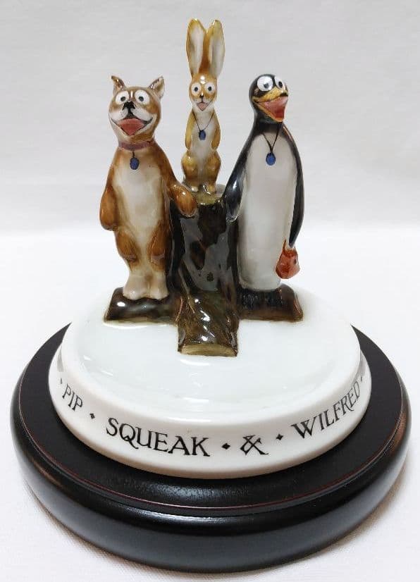 ロイヤルドルトン ペンギン ウサギ 犬❤︎デイリーミラーキャラクターアンティーク