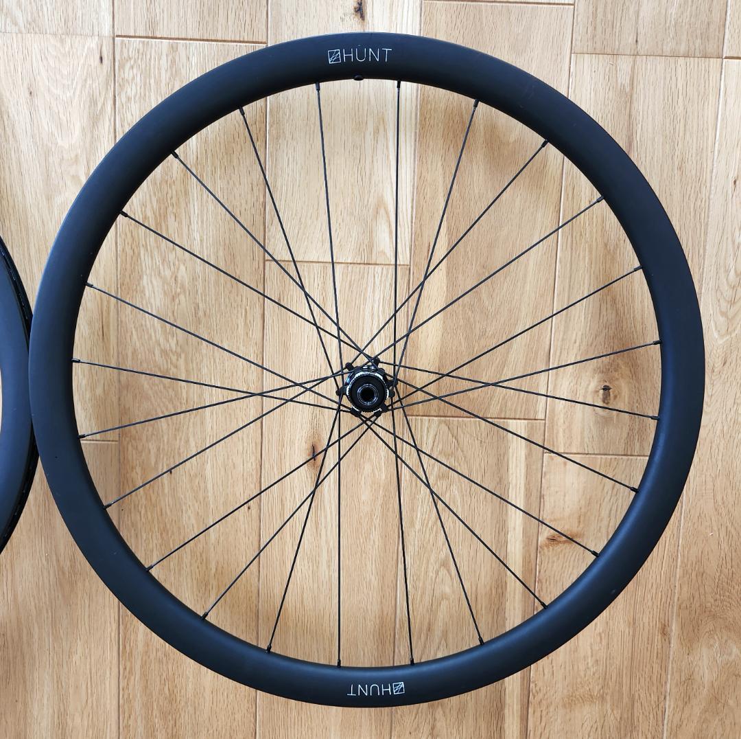 HUNT 35 CARBON AERO DISC カーボン ホイールセット19C