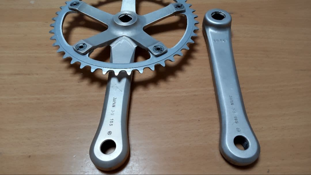 スギノ グランドマイティ 165mm SUGINO ピスト クランク NJS