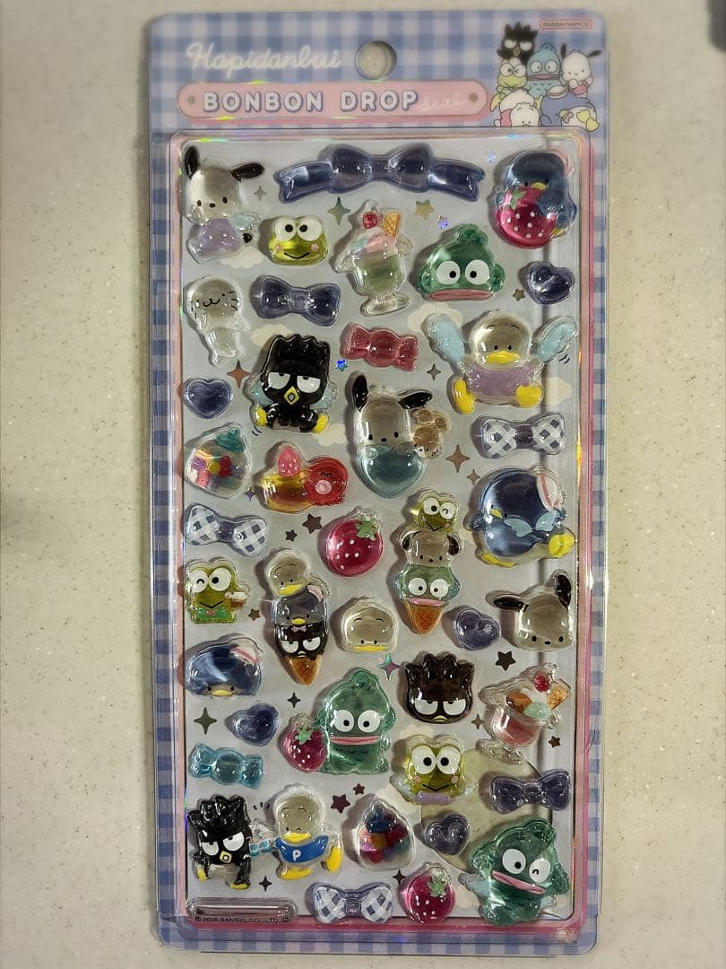 正規品　新品未使用 ボンボンドロップシール　サンリオ