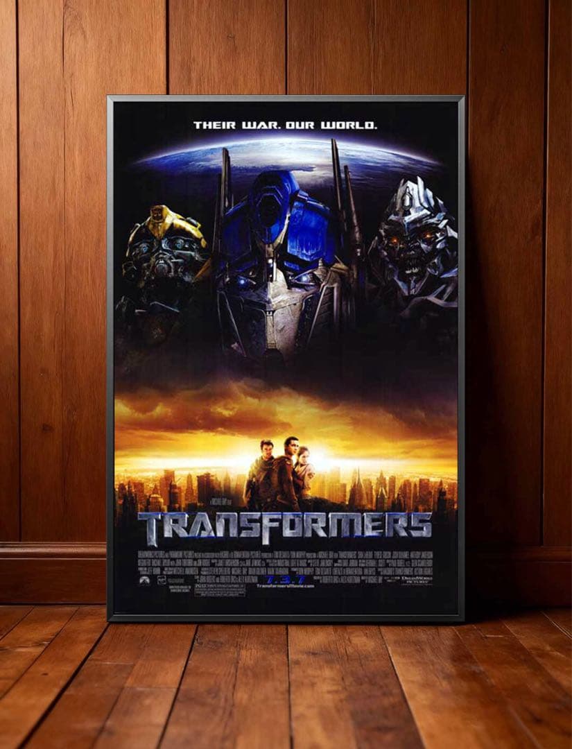 *枚数限定*映画館用両面印刷ポスターUS版:トランスフォーマー