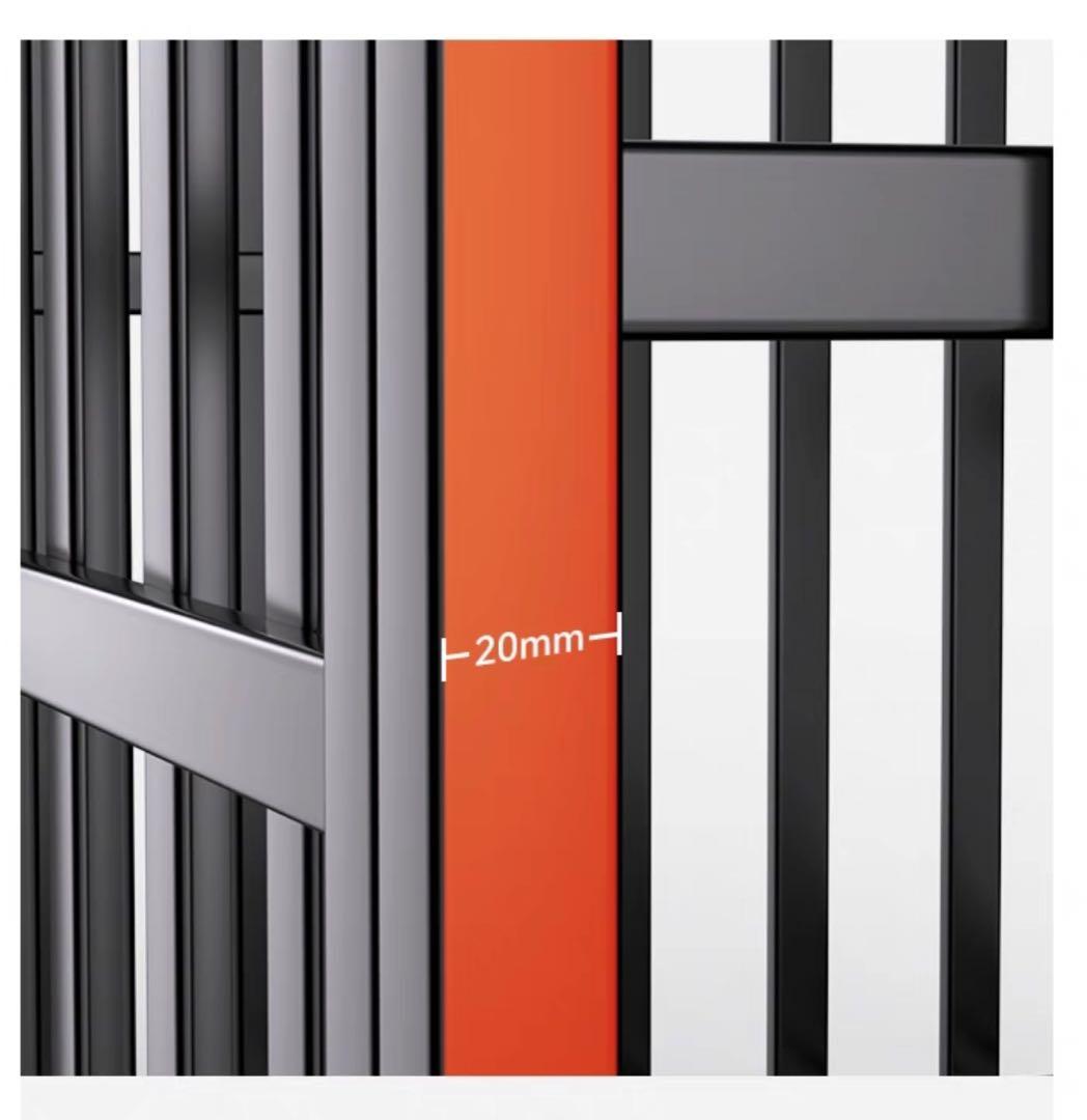 ペットケージ　犬用品　大型犬　中型犬　メタル製　95cmX65cmX85cm②