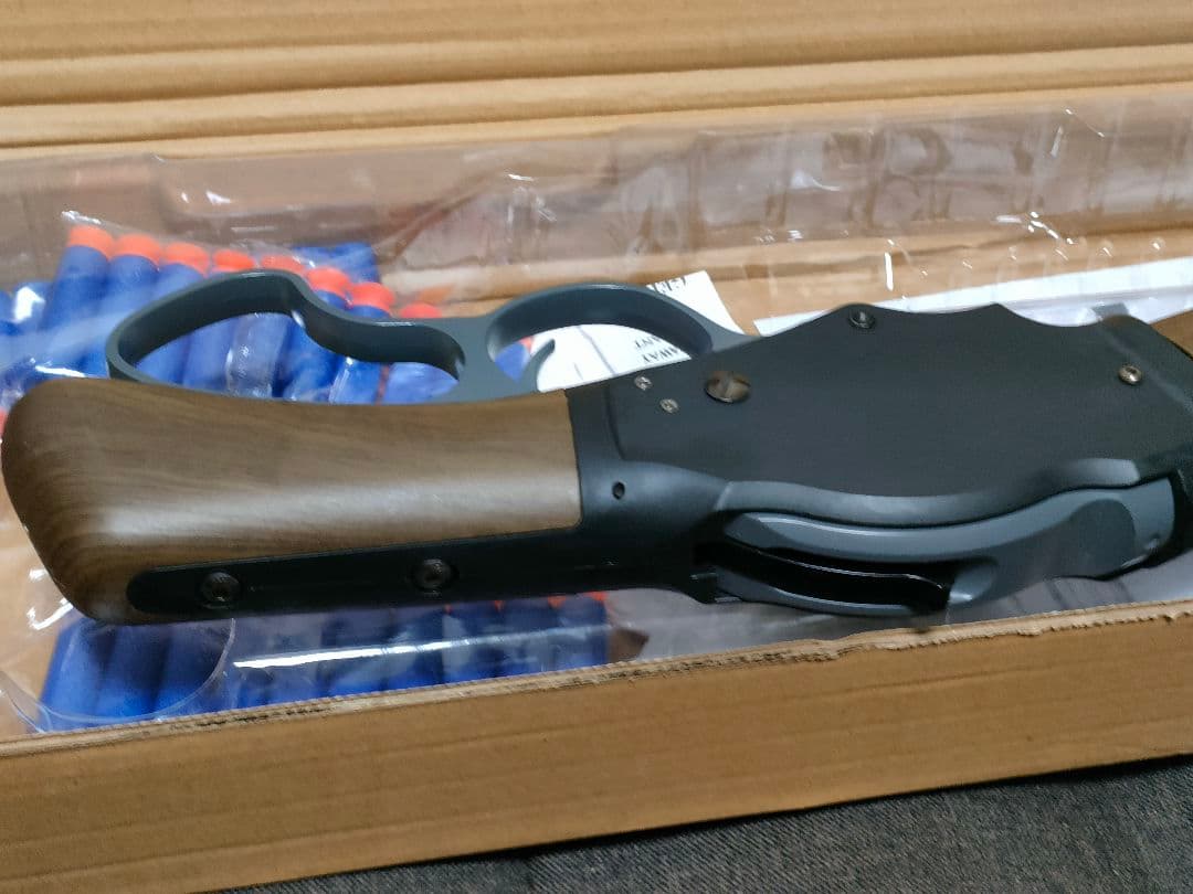 プラ製 ナーフ排莢カート式 スポンジ M1887 ショットガン