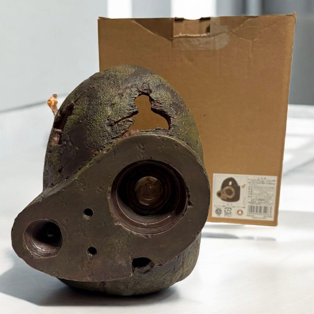 ジブリ 天空の城ラピュタ 巨神兵 ロボット兵 プランター 大 鉢 ピック付き