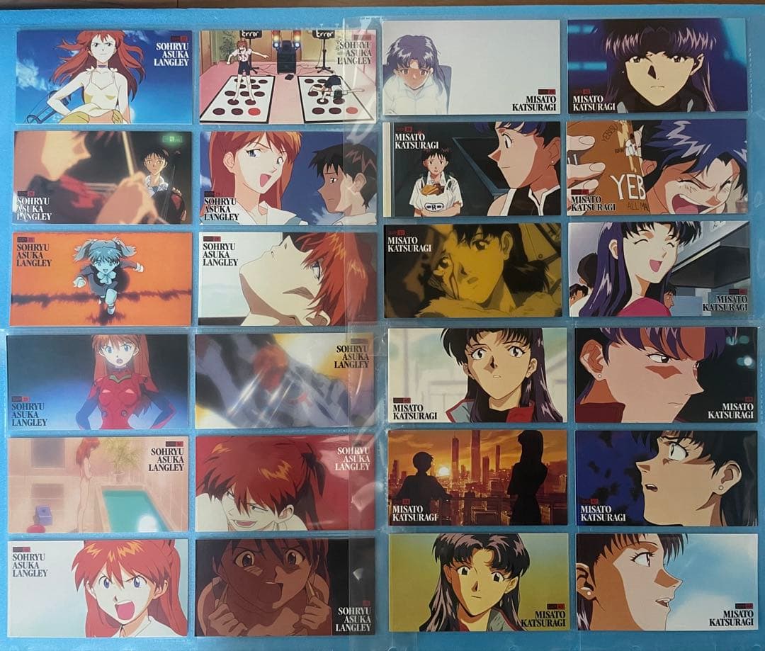 劇場版エヴァンゲリオン　カードダスマスターズワイド　265枚　コンプリート