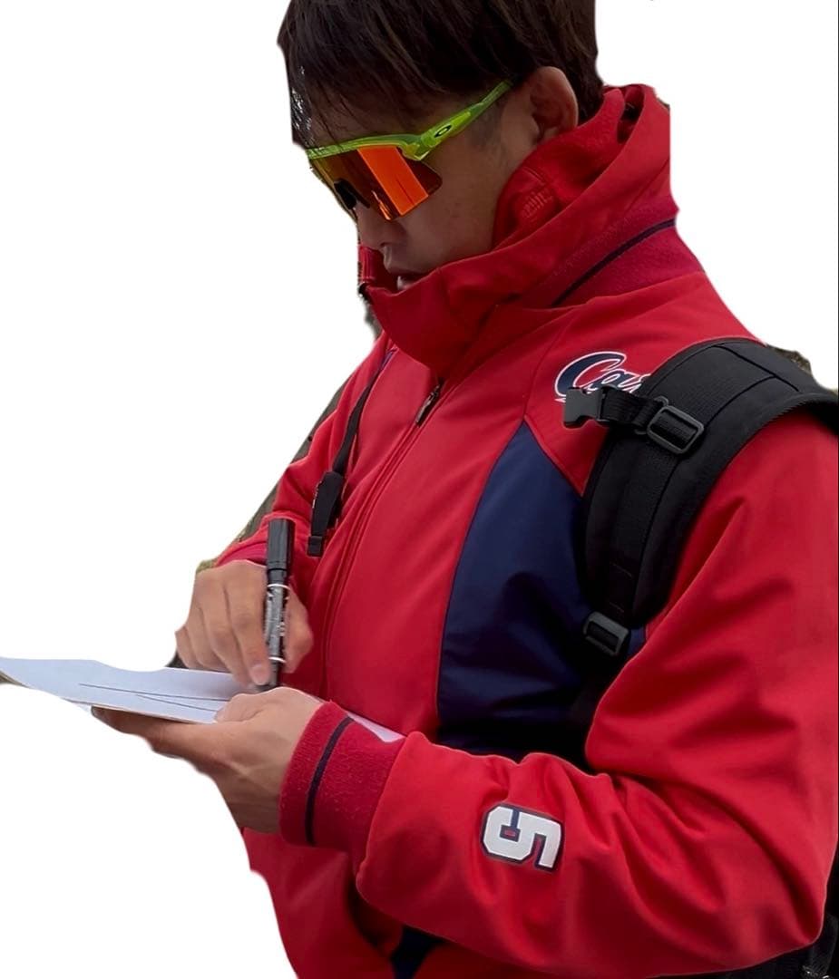 小園海斗　広島東洋カープ　春季キャンプ　キャンプ限定ロゴ色紙　侍ジャパン　WBC