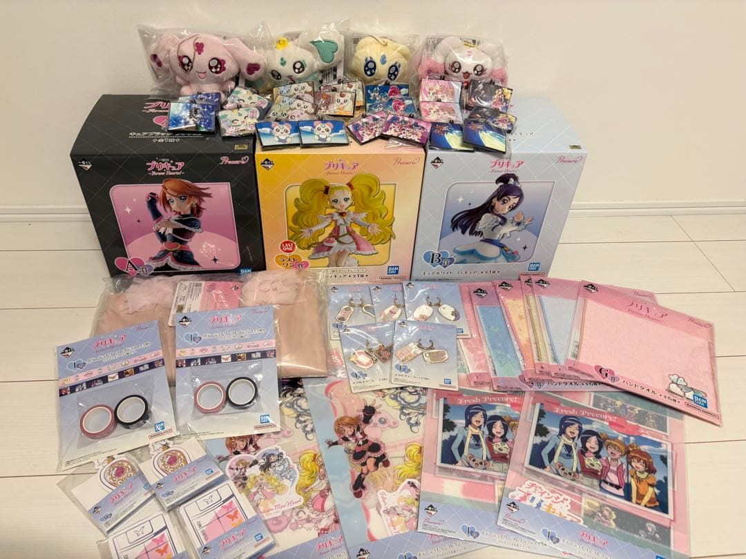 ふたりはプリキュア　一番くじ　フィギュア3点セット　A賞〜ラストワン