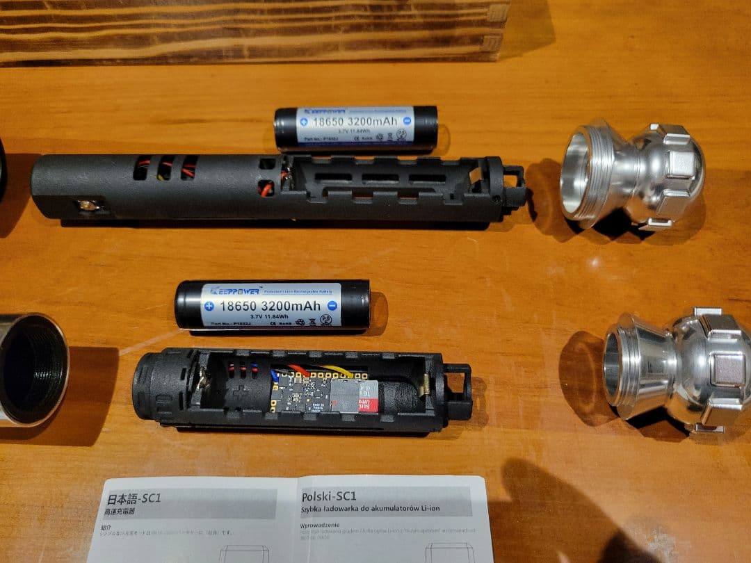 カスタムライトセーバー Sabers Skinny　アソーカ