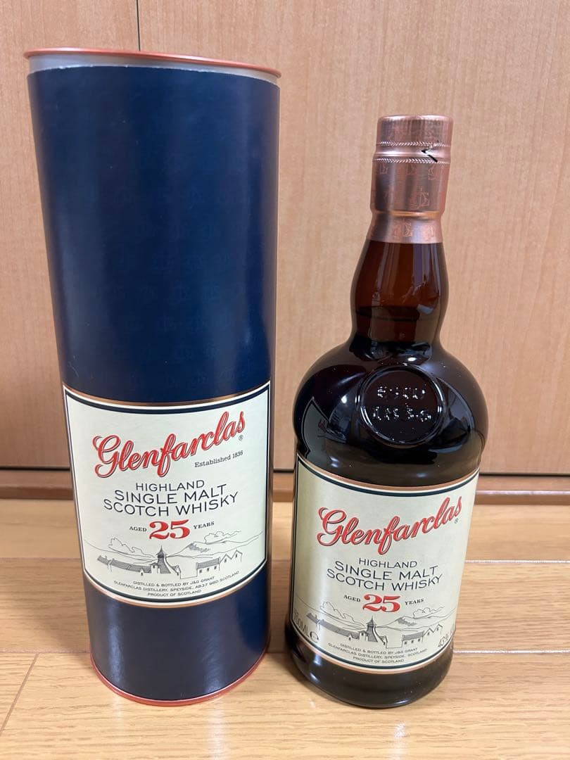 Glenfarclas 25年 シングルモルトウイスキー 750ml