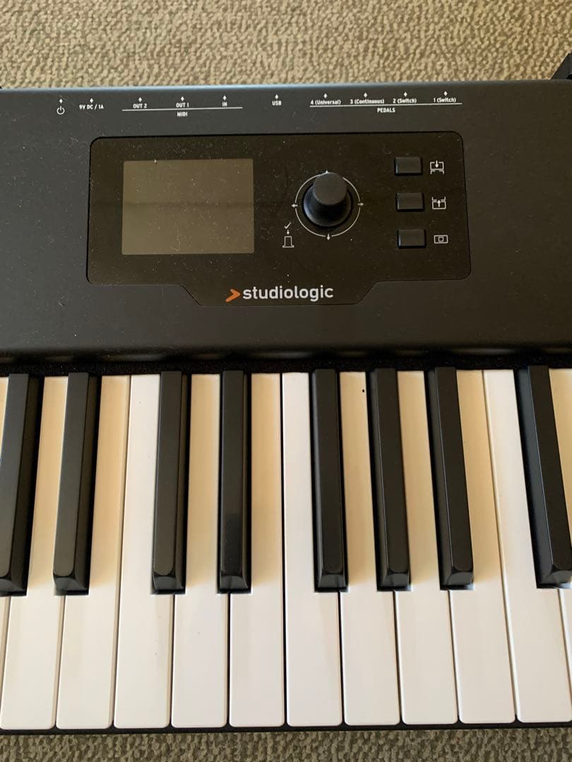 値下studiologic 88キー MIDIキーボード譜面台付