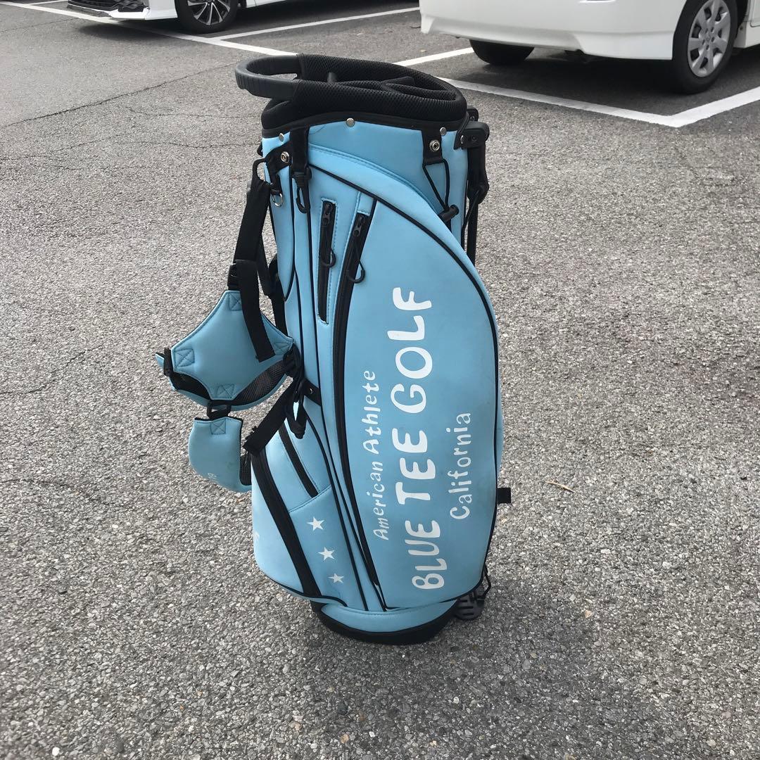 キャディバッグ　スタンド式　ブルーティー