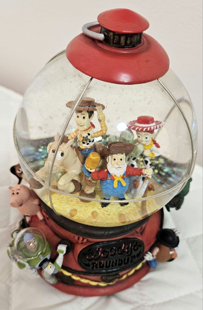 美品！トイ・ストーリー 2　ラウンドアップ　スノードーム