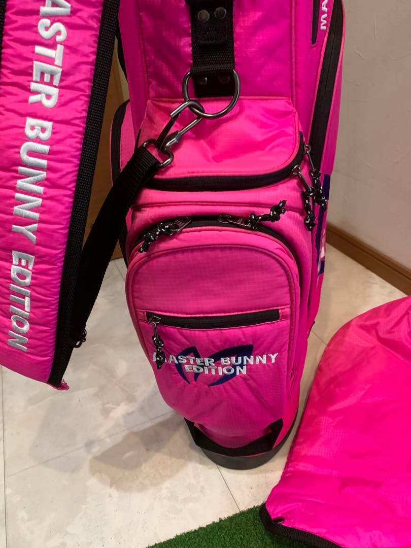 良品　レディース　マスターバニー　パーリーゲイツ　スタンド　キャディバッグ