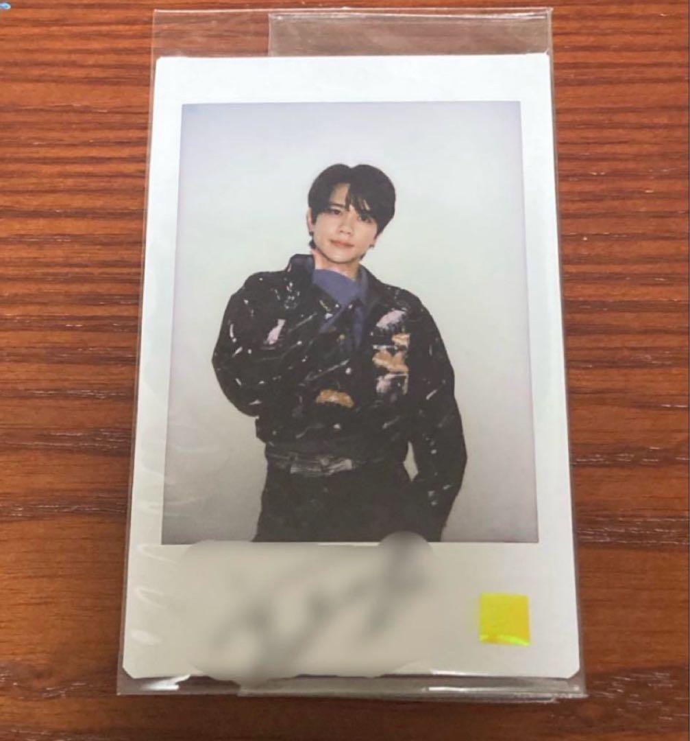 INI 藤牧京介 サイン入りチェキ