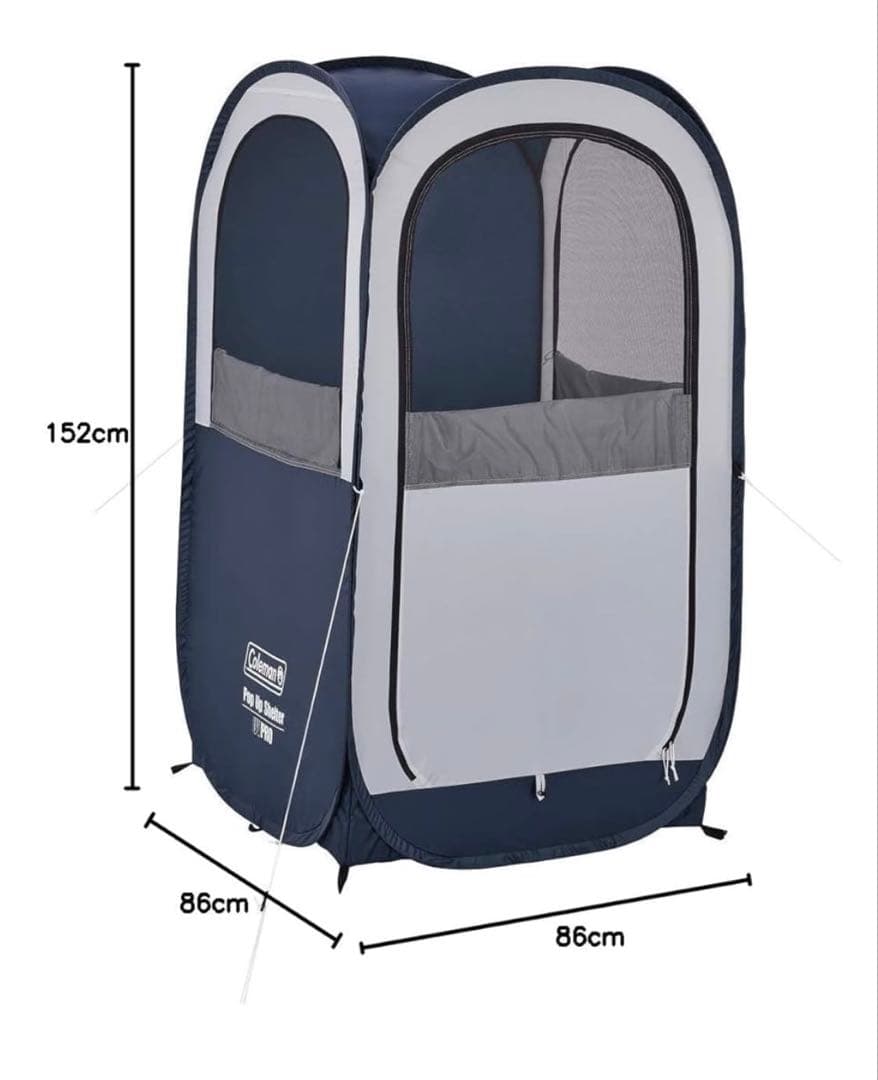 【新品未使用】Coleman ポップアップシェルターソロ メッシュ 1人用