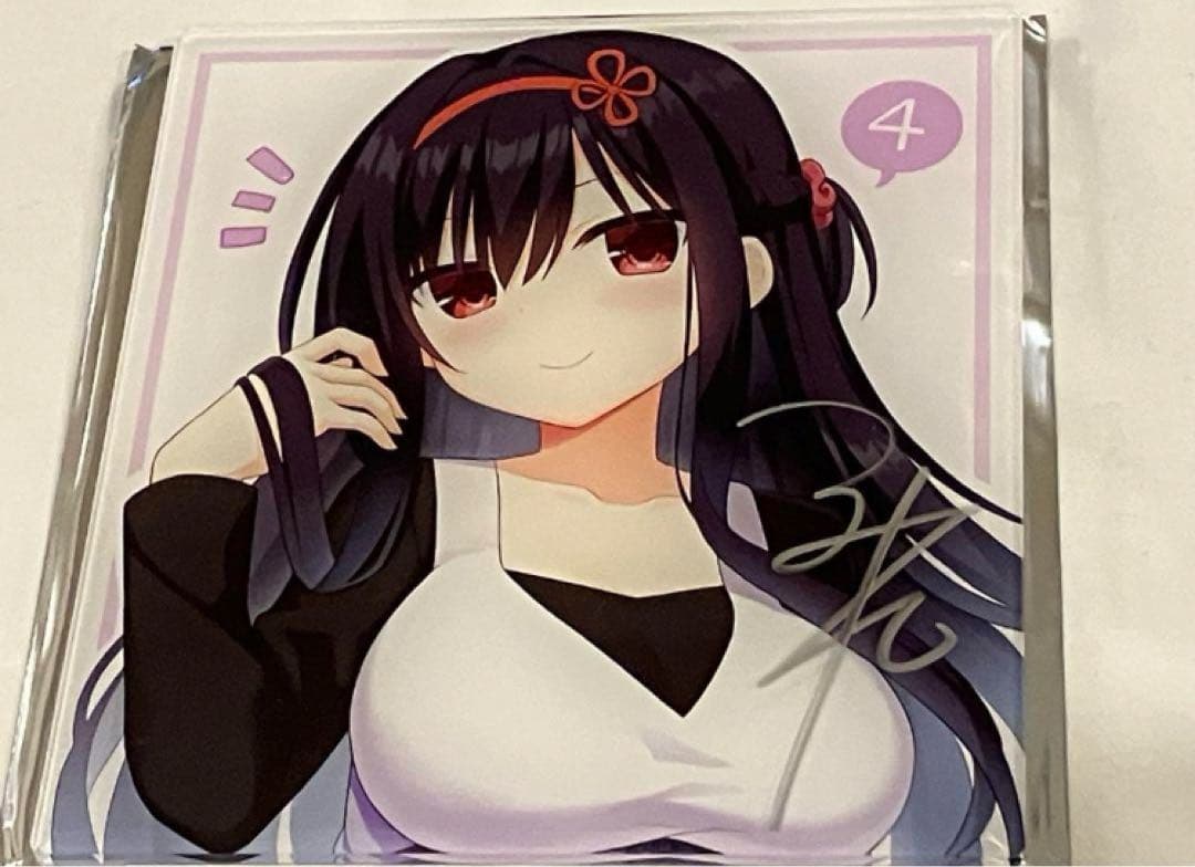 鎌倉詩桜 ミニアクリルパネル 原画展 直筆サイン ハミダシクリエイティブ