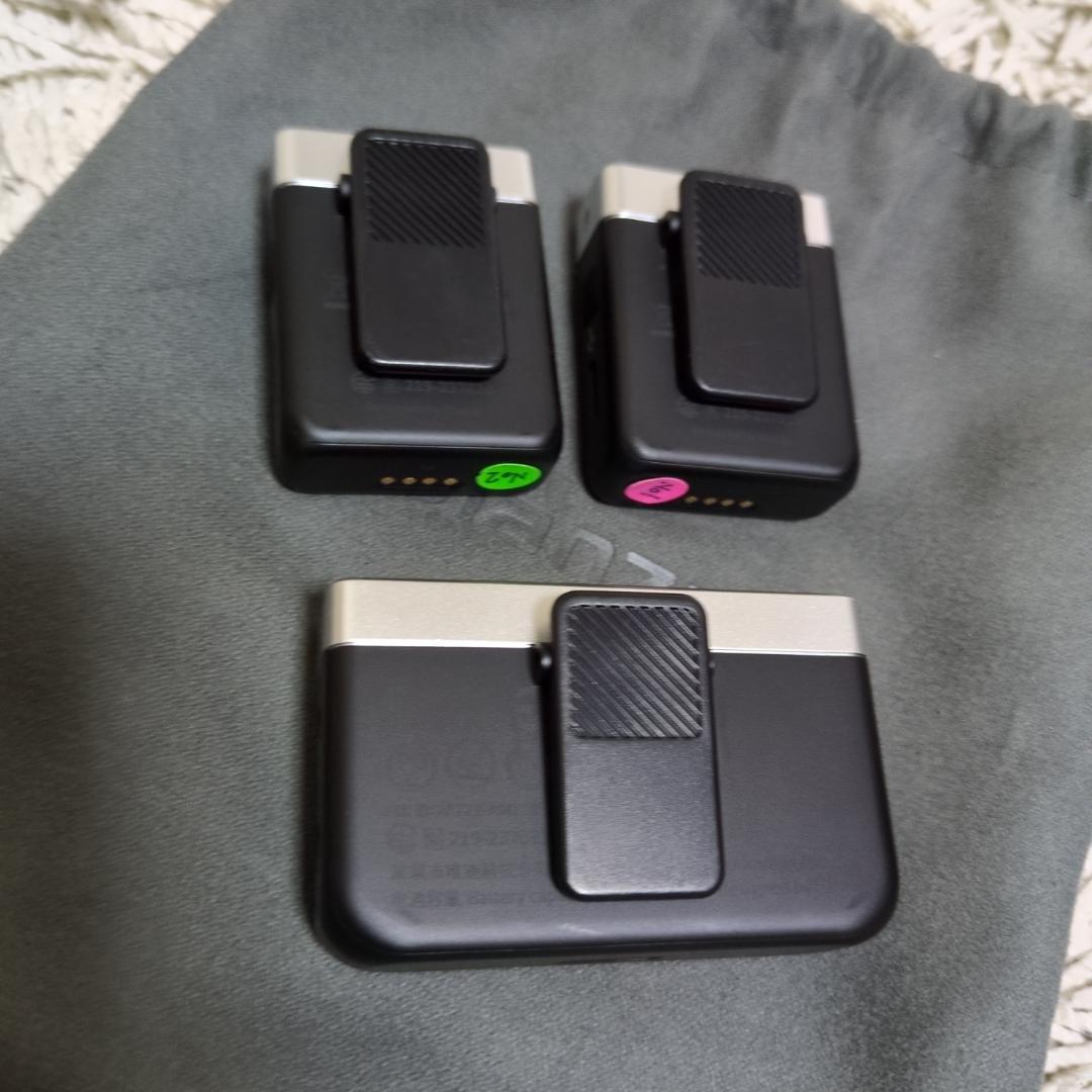 カメラ用マイク Ulanzi U-Mic AM18ワイヤレス・ラベリアマイク