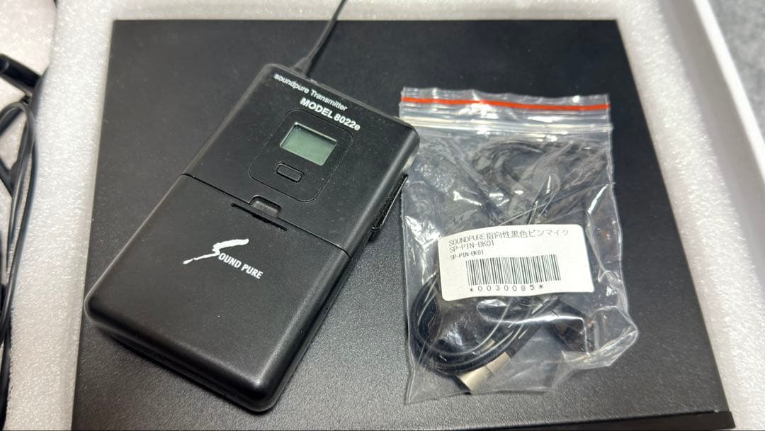 SOUNDPURE サウンドピュア ピンマイク/ヘッドセットマイクセット