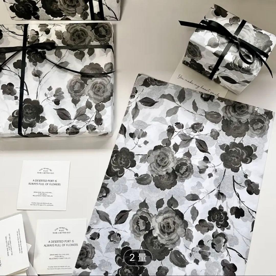 ラッピングペーパー　　10枚