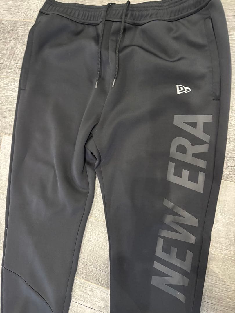 NEW ERA ジャージ上下セット ブラック