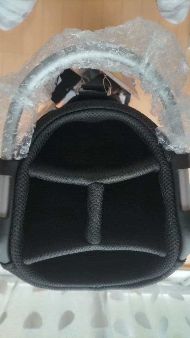 ワカメBRIDGESTONE GOLF キャディバッグ ホワイト/レッド