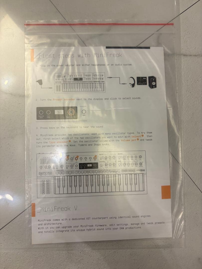 【ハルタページ】Arturia MINIFREAK/シンセサイザー