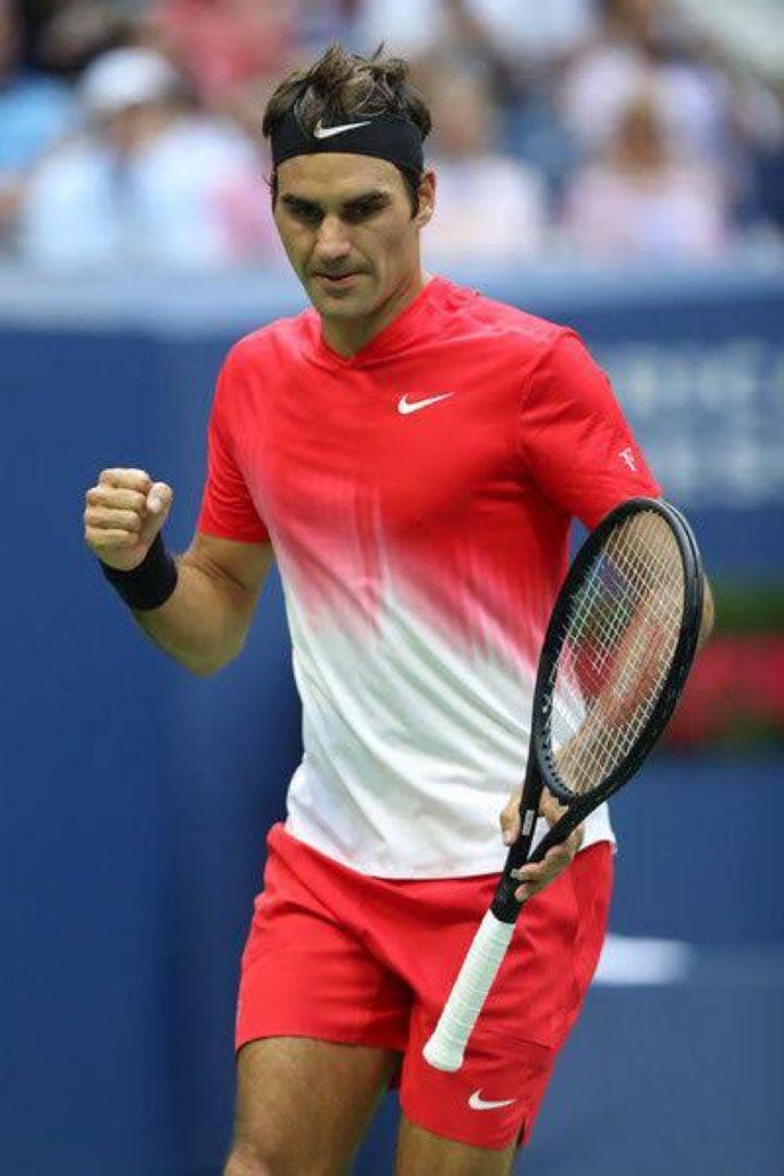 【未使用】2017全米　フェデラー　ナイキショートパンツ　JP : M