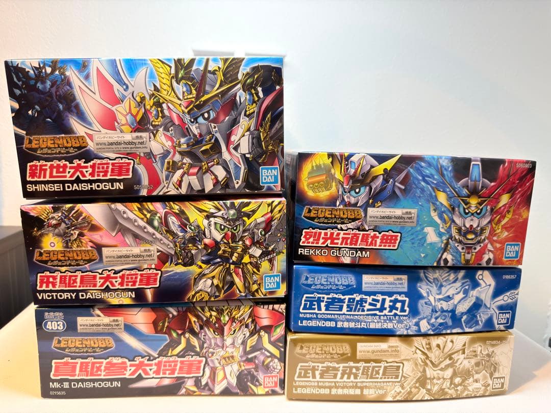 SDガンダムレジェンドBB戦士 6体セット
