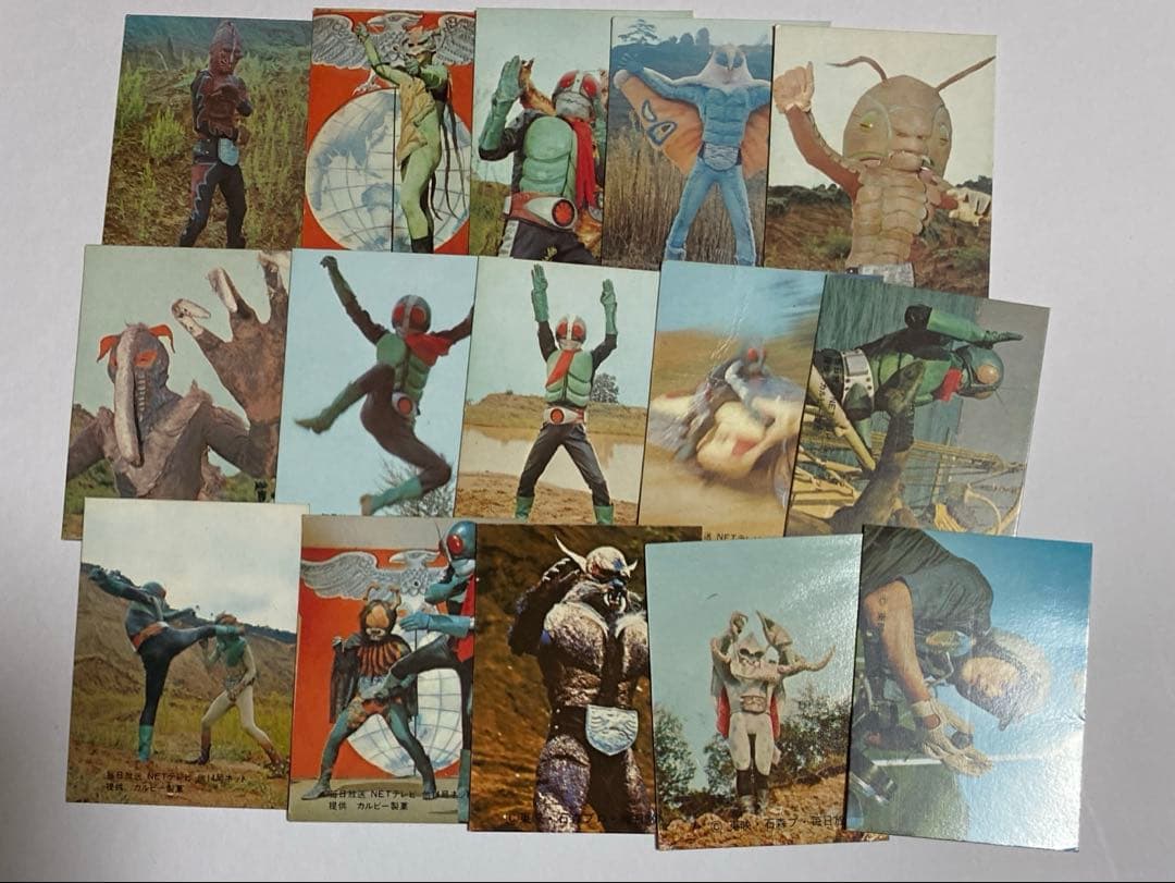 カルビー仮面ライダーカード、変身トランプ　他まとめ売り　昭和