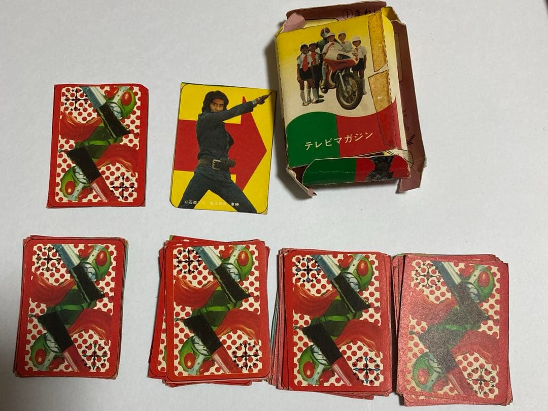 カルビー仮面ライダーカード、変身トランプ　他まとめ売り　昭和