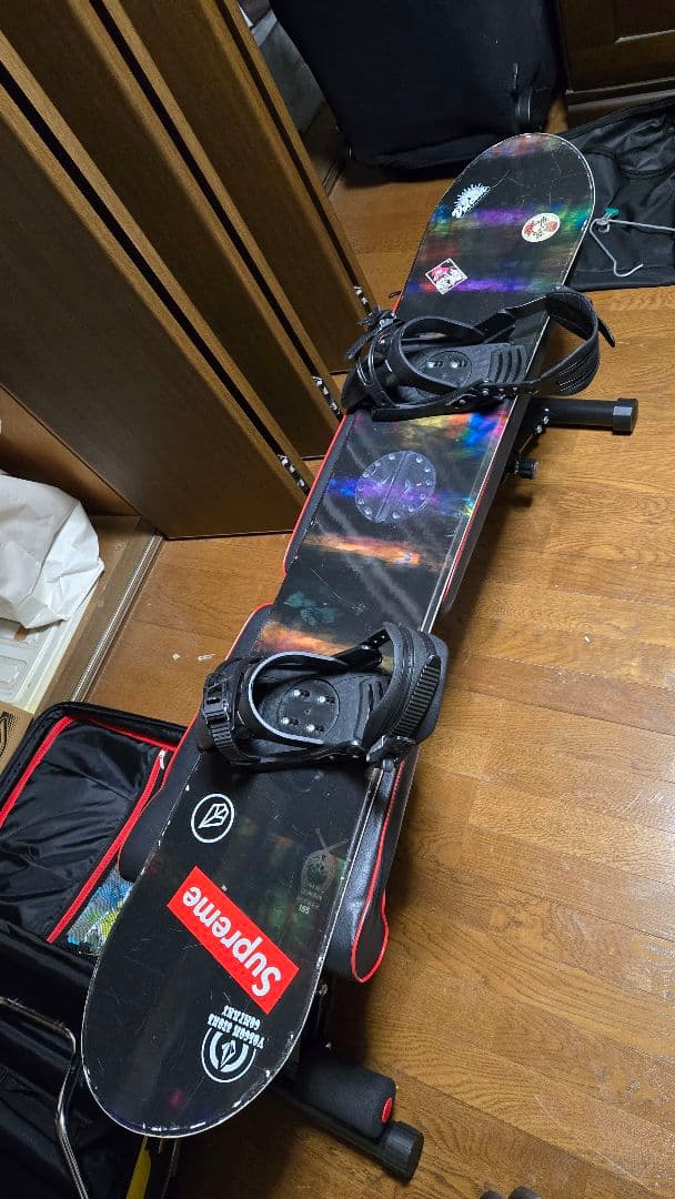 宇宙柄 スノーボード ビンディングセット