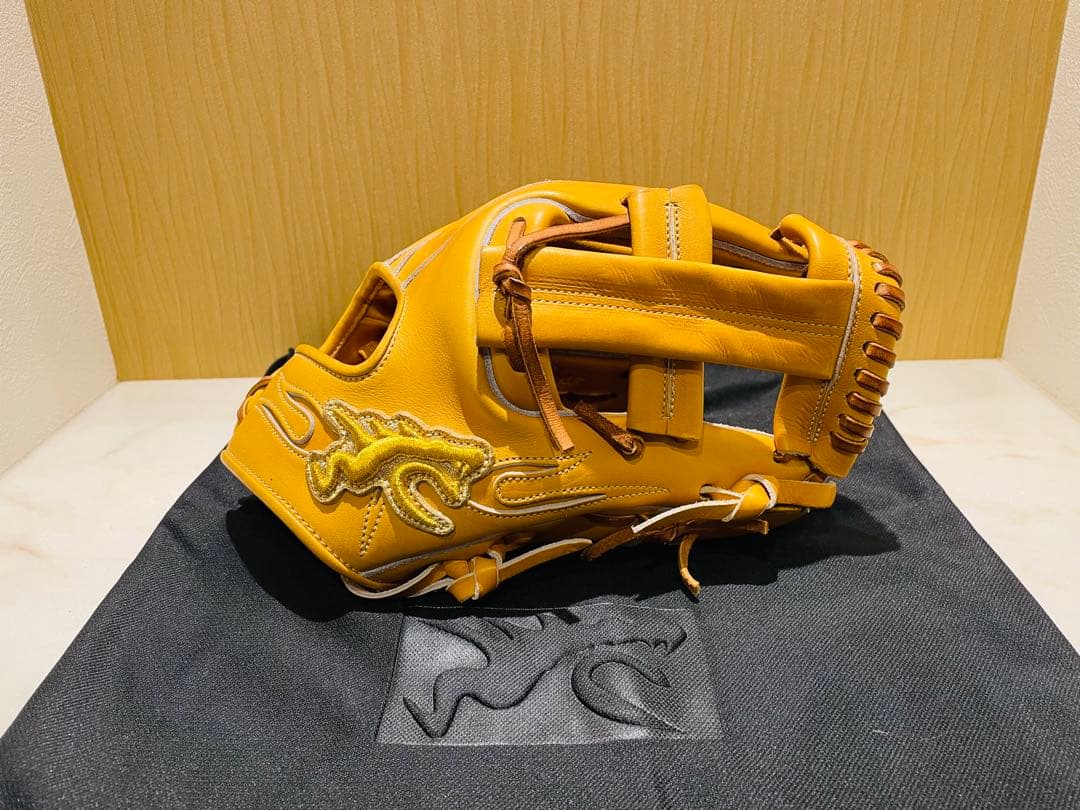 RYU 硬式グラブ KIC／遊撃〜三塁対応｜美品に近い