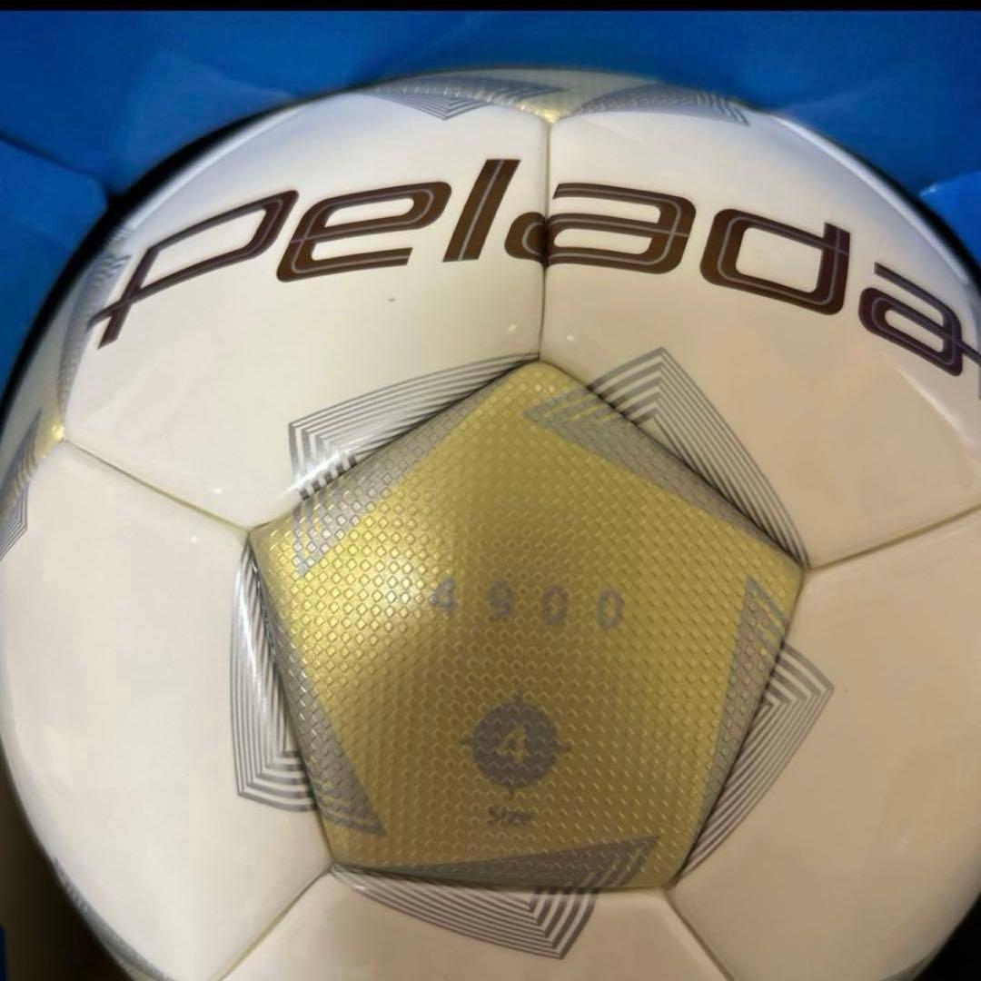 【新品】モルテン 限定ペレーダ4900 4号 ゴールドエディション ホワイト