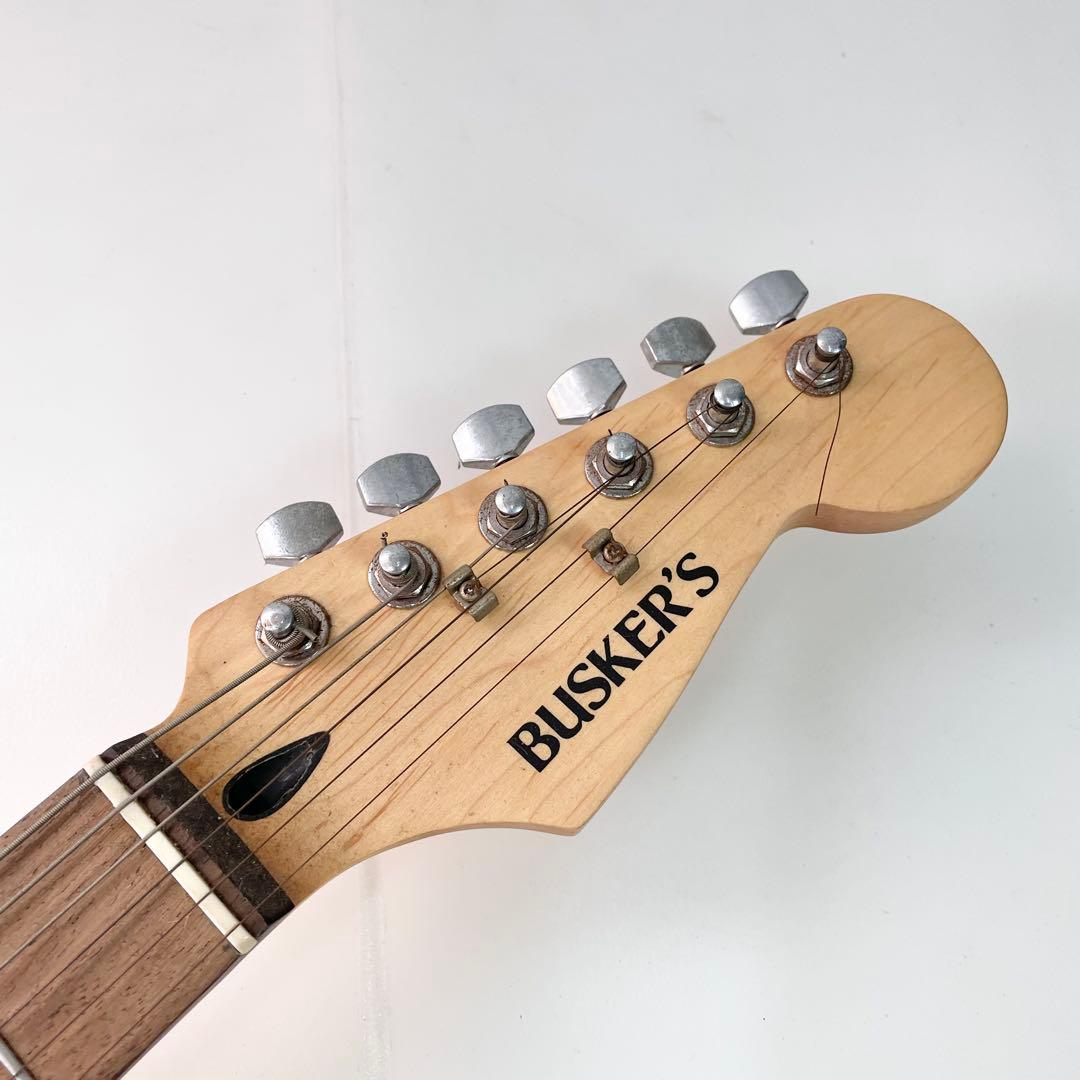 BUSKER'S バスカーズ エレキギター ストラトキャスター ブラック