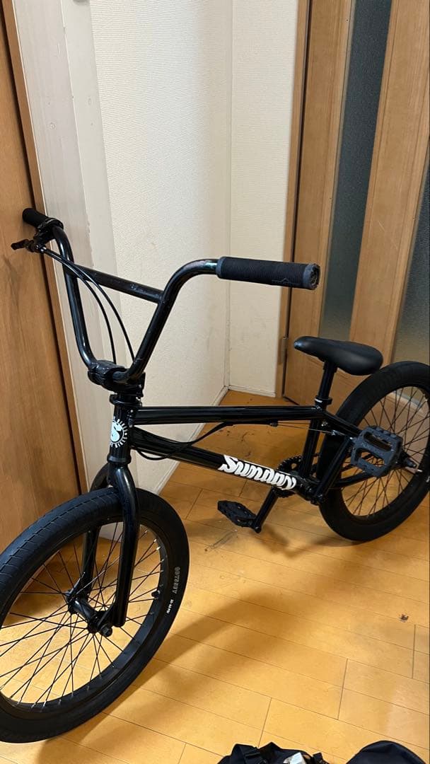 bmx 自転車　ブラック　SUNDYBIKES 直接手渡し限定