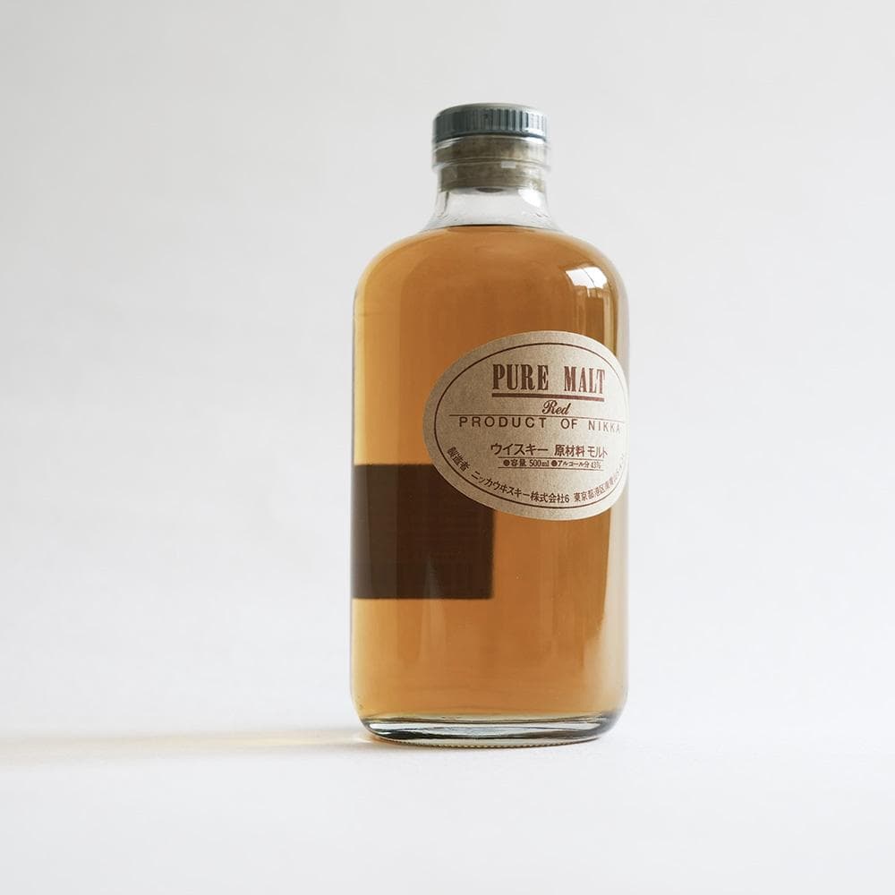 NIKKA PURE MALT 700ml 43%（ブラック、レッドで２本）
