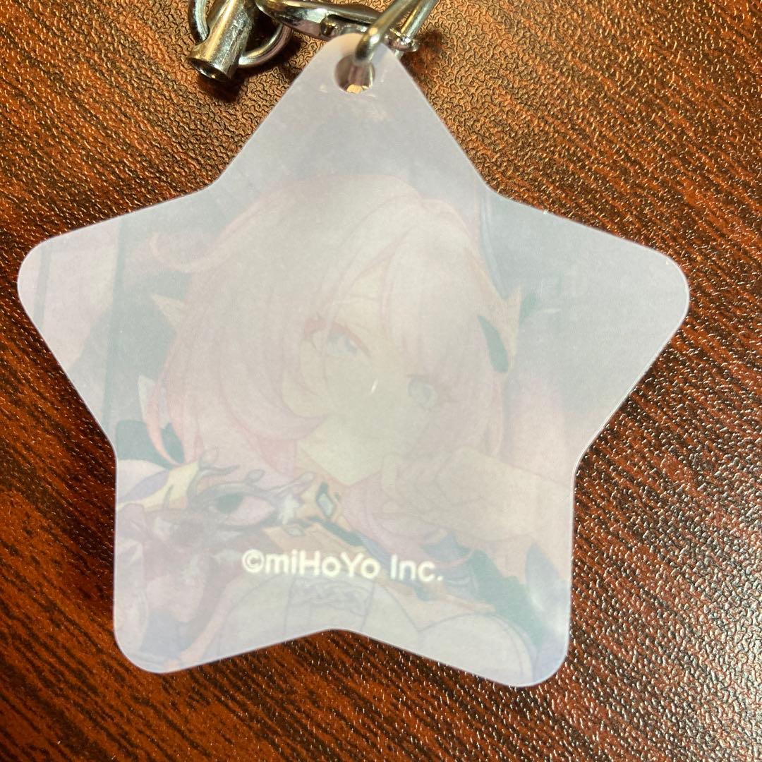 中古　崩壊3rd ガチャガチャ　ジュエルアクリルストラップ　エリシア